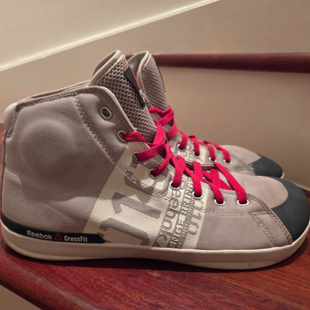 Reebok CrossFit High Top Sneakers Men's Size 13 Gray Training Shoes